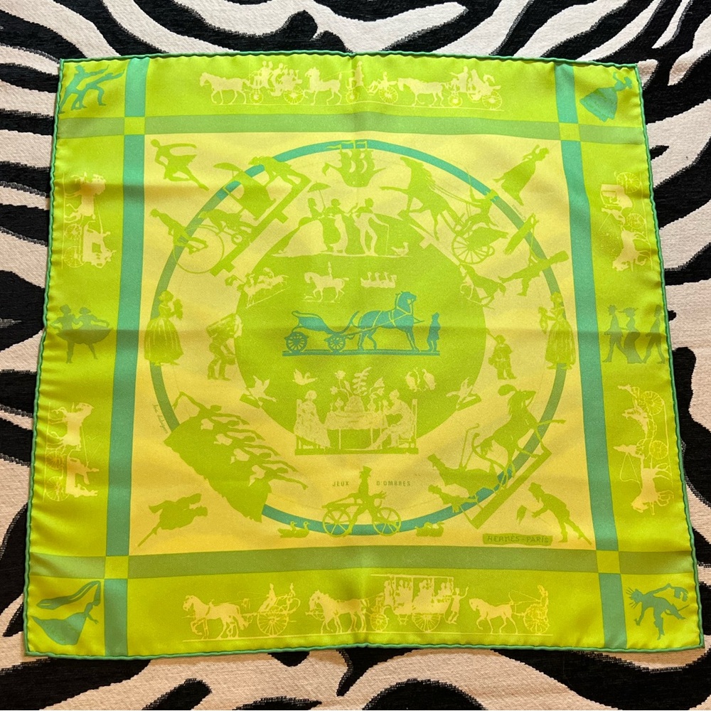 Hermes small scarf or pocket square